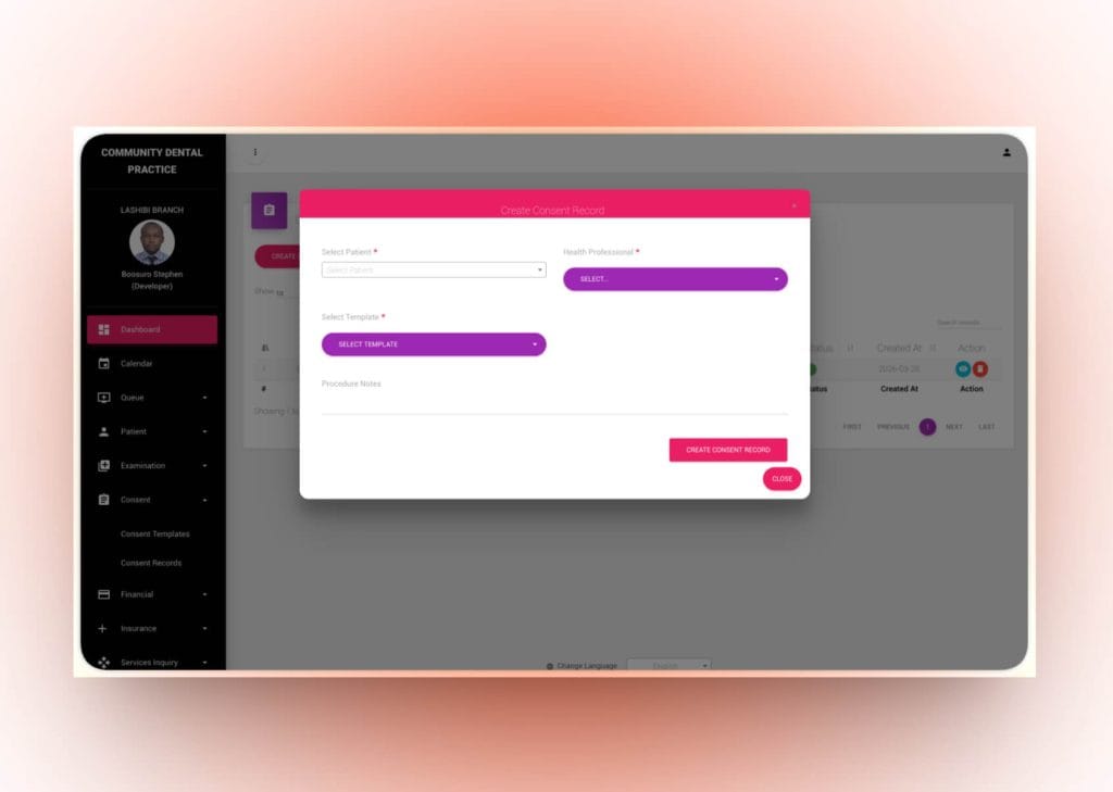 Patient Consents & Remote Signing — DentalKing dental software